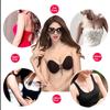 Self Adhesive Strapless Bandage Blackless Solid Bra Stick Gel Silicone Push Up Women's Underwear