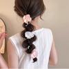 Pearls Telephone Line Headband Fresh Flower Braid Hair Tie Telephone Wire Hair Rope Wedding