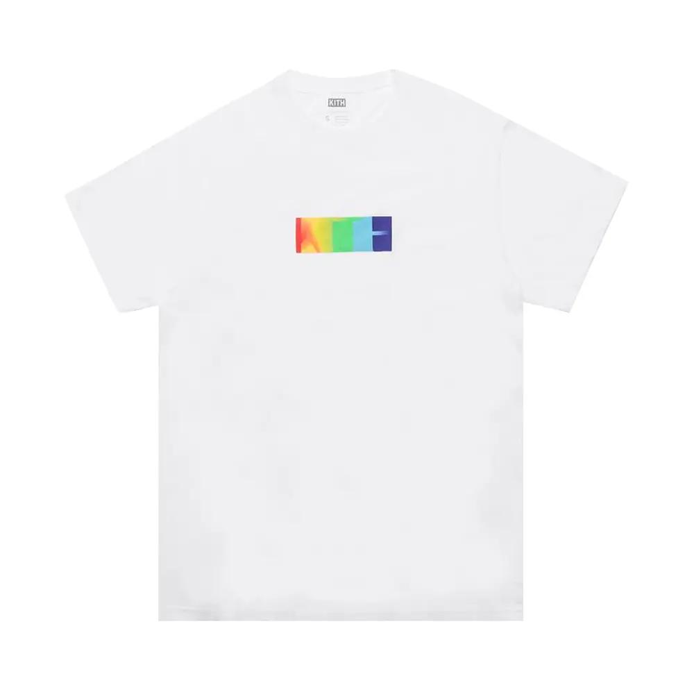 Kith Футболка Pride Белая Мужские Топы KH3623-101