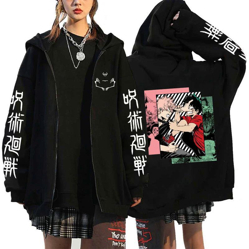 Anime Jujutsu Kaisen Fushiguro Megumi Hoodies