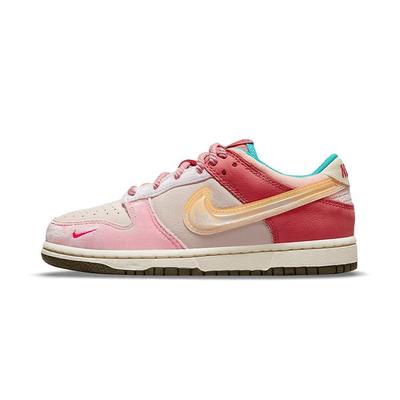 Social Status x Dunk Low PS Клубничное Молоко Детские Кроссовки Розовый Светло-Розовый Кокосовое Молоко DM3349-600