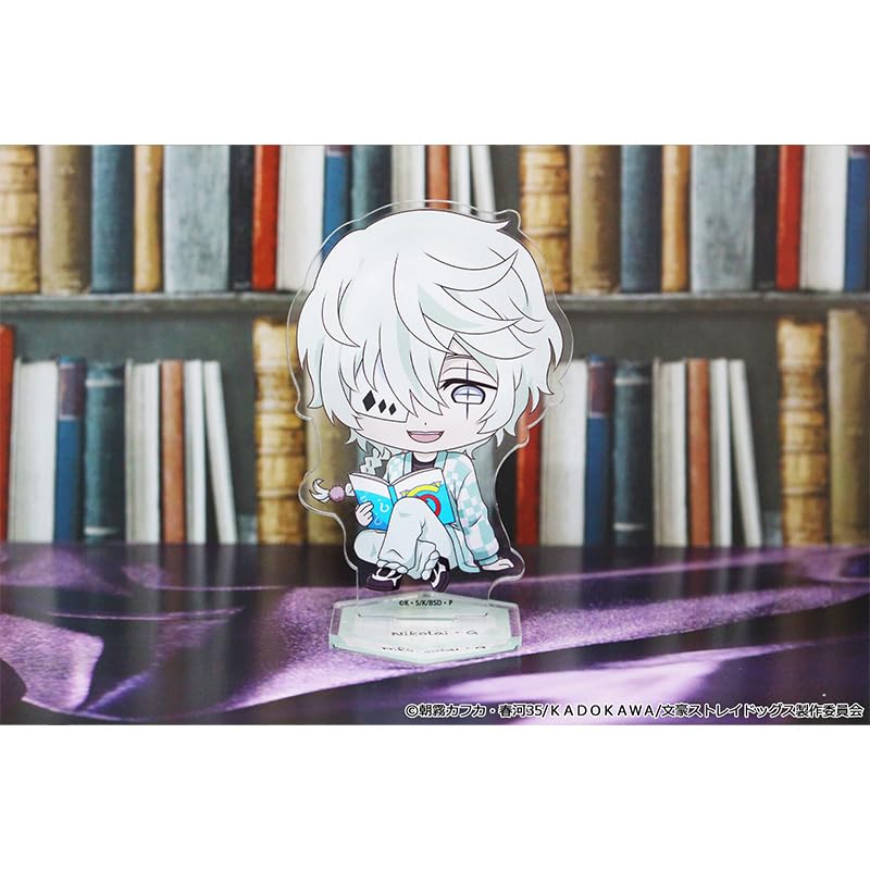 Сезонные растения Bungou Stray Dogs Акриловая подставка Puchi Choco Николай Г Версия для чтения. 90мм90мм