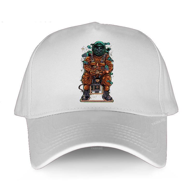 Последние хлопковые летние бейсболки для мужчин, Snapback Alone In Space Robot, шляпа Harajuku в стиле хип-хоп, женская кепка для взрослых yawawe, кепка для гольфа