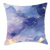 New Dreamy Gold, Pink, Blue and Purple Gradient Color Pillow Back Home Bedroom Bedside Sofa Cushion