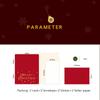 Best Wishes Thanksgiving Message Card Christmas Greeting Card Merry Christmas Bronzing Blessing