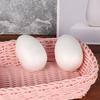 20 шт. DIY Пасхальное яйцо Пенопластовое Сплошное Белое 7 см Раскрашивание Декор для Праздничного Ремесла Свадьбы Хэллоуина Рождества Пенопластовое Яйцо
