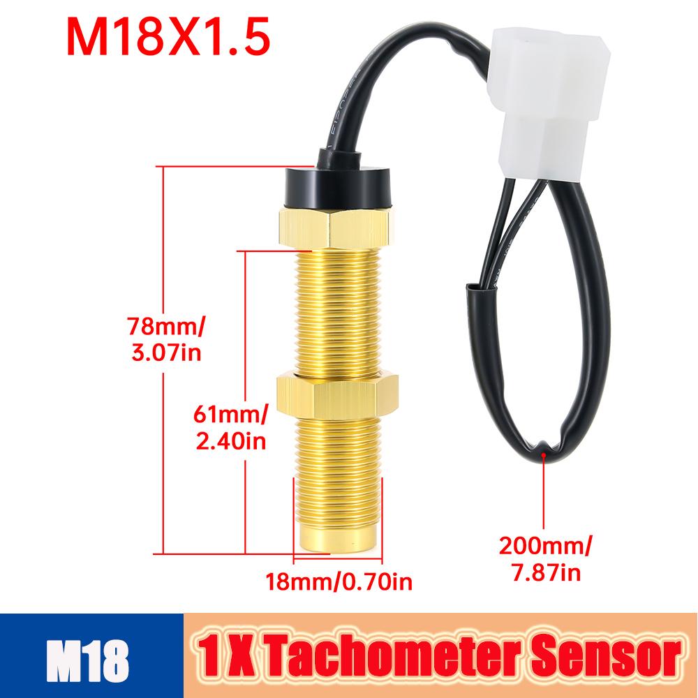 110 мм автоматический спидометр тахометр 2 в 1 цифровой датчик скорости с GPS антенной 0 ~ 8000 об / мин автомобильный одометр об / мин тахометр счетчик моточасов км / ч / миль / ч