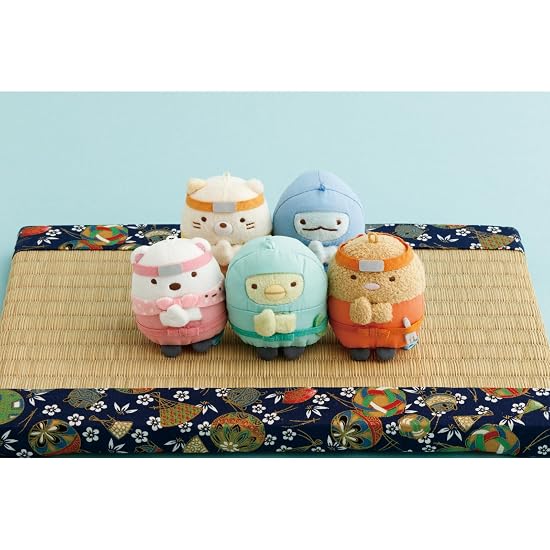 MV74701 Sumikko Gurashi «Ниндзя» Нин-Нин! Подвесная плюшевая игрушка Сирокума