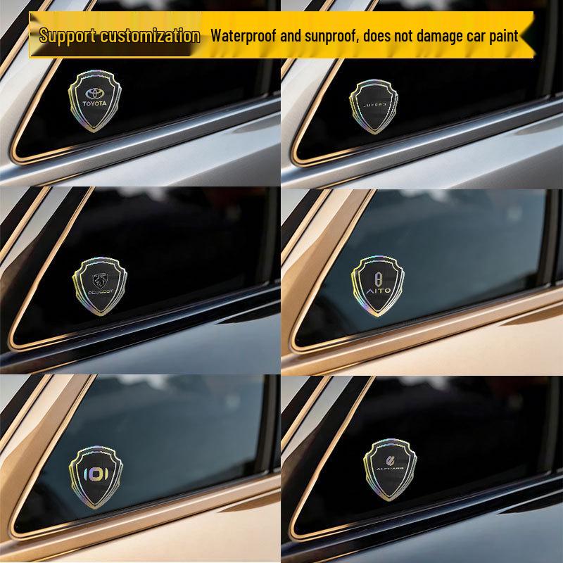 Geely Jiaji Xingyue L Увеличенный запас хода Emgrand S Треугольное окно Логотип багажника Наклейка на автомобиль
