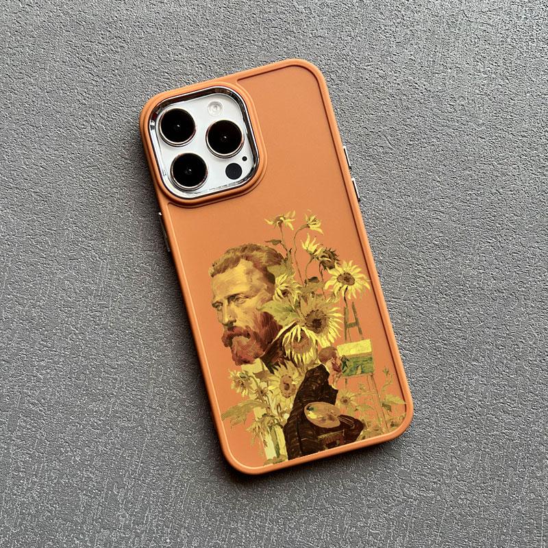 Силиконовые чехлы для телефона с художественной росписью для iPhone 11 12 13 14 15 Pro Max X XS XR 7 8 Plus SE 2020 15 14 Plus Ударопрочный чехол