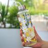 Large Capacity Water Bottle Plastic Tea Coffee Cup Portable Sport Bottle  for Kitchen Tools