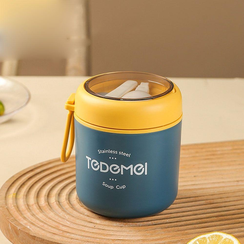 Стальная многофункциональная кружка для йогурта Термопосуда Чашка для завтрака Суповые чашки Вакуумные термосы Ланч-бокс