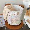 Foldable Toys Storage Basket Cartoon Dirty Clothes Basket New Wicker Baskets  Household