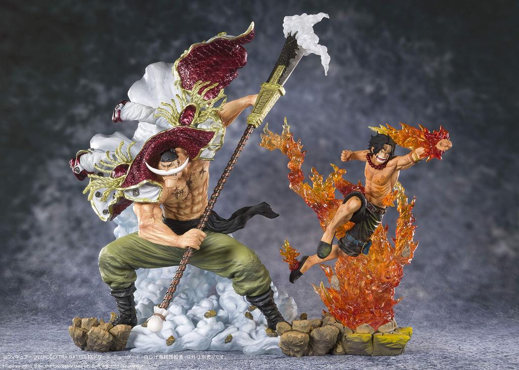 Фигурка TAMASHII NATIONS ZERO ONE PIECE Portgas Ace Whitebeard Pirates 2nd Division Commander 195 мм ПВХ ABS окрашенная полная фигурка D. - - приблизительно. &