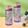 600 мл бутылка для воды с изображением животных из мультфильмов портативная предохранительная чашка с соломинкой для детей герметичный питьевой кувшин для кемпинга на открытом воздухе путешествия