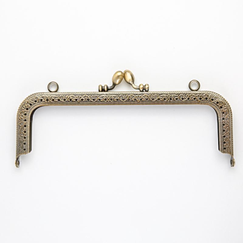 Purse Clasp Frame Bag Kiss Clasp Lock Vintage Metal Purse Frame For Diy Craft Purse Bag Making