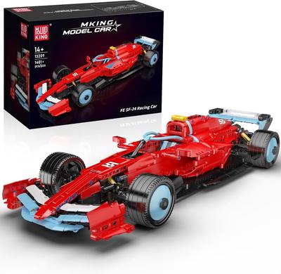 Mould King 13209 Technic Статическая модель Спортивный автомобиль Строительные блоки Взрослая модель автомобиля MOC (Более 1401 детали) Идеально для коллекции или в подарок