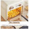 18L Electric Oven, Multi-functional Air Fryer and Oven Combination, Fully Automatic Frying and Baking