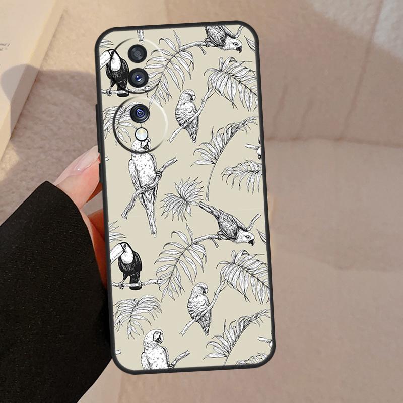 Птицы Стая Для Honor 90 70 50 Lite Magic 5 Pro 8X 9X Чехол Для Телефона Для Honor X8a X9a X7a X6a X9 X7 X8 X9b