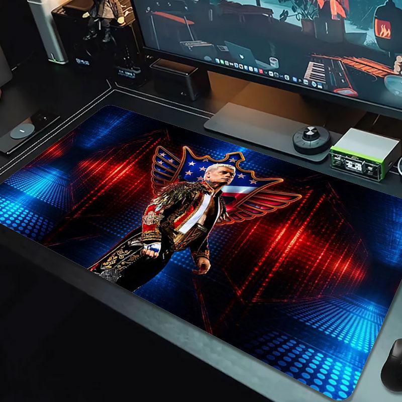 Cody Rhodes Large Size Mouse Pad Large Gaming Table Cushion Non-slip Laptop Tablet Big Mousepad XXL Mat Mini PC Playmat With Lock edge
