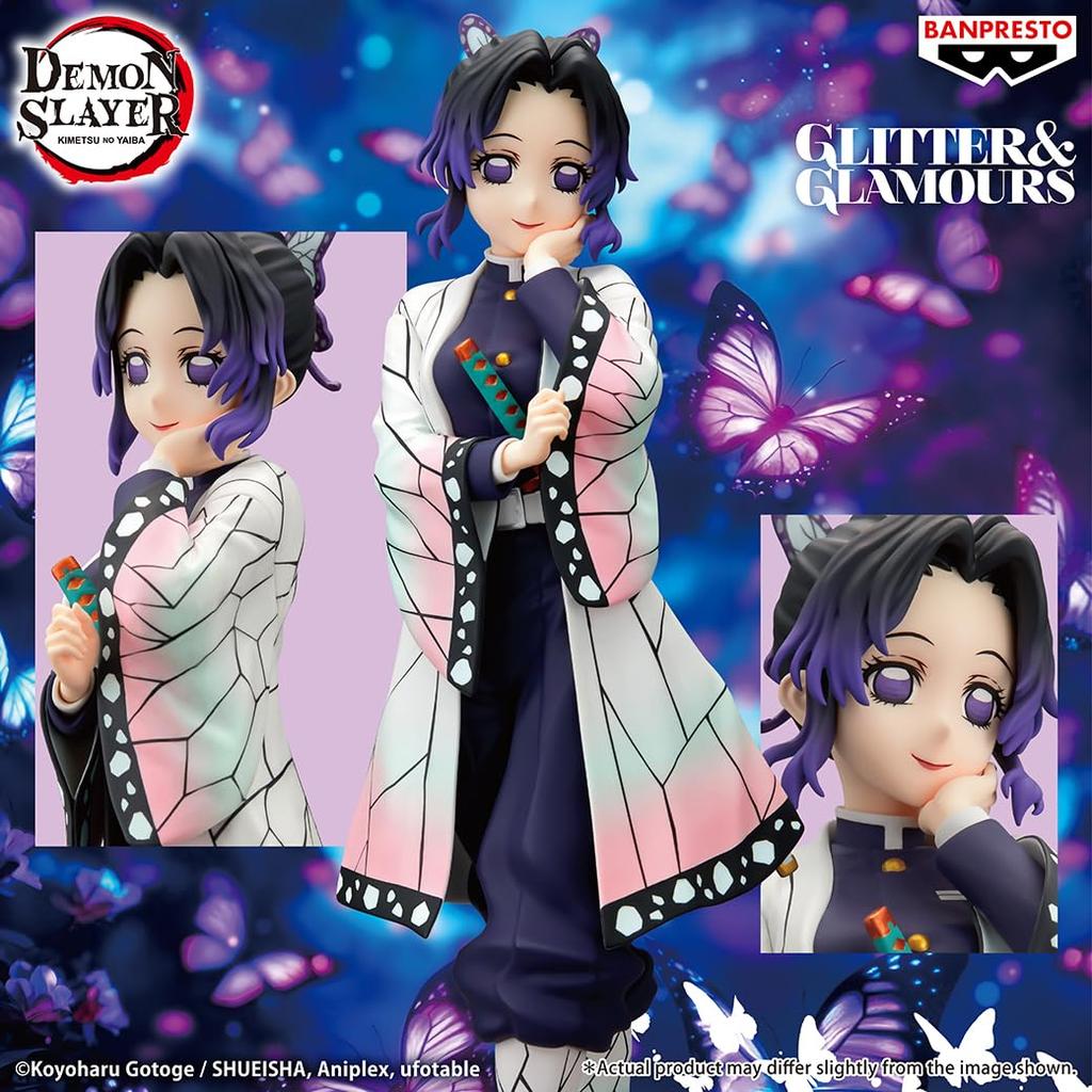 Аниме Демон Убийца Kimetsu no Yaiba SHINOBU KOCHO Slayer GLITTER&GLAMOURS