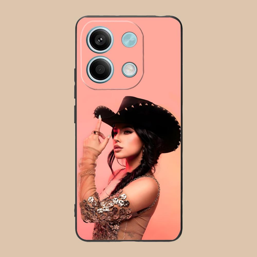 Модный матовый чехол из ТПУ Becky G для мобильного телефона POCO M7 M6 M5 M4 M3 X7 X6 X5 X4 X3 Pro GT 5G, цветная печать