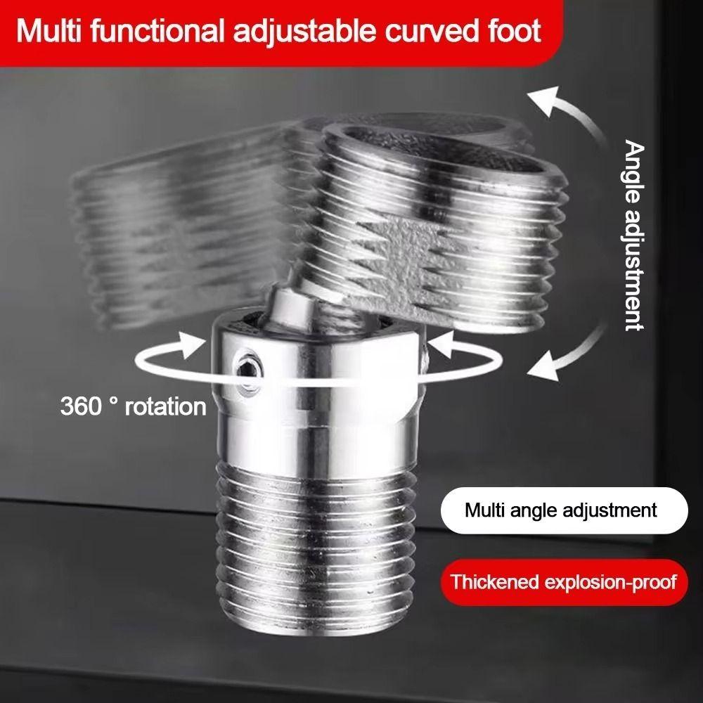 Angle Adjustment Shower Faucet Adapter Universal Thread Connecting Accessories  Shower Head