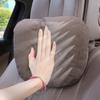 Car Seat Headrest Neck Pillow Wear Resistant Breathable Washable Simple Installation Universal Car Head Support Pillow