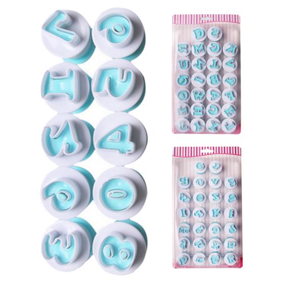 10/26 шт., форма для торта, форма буквы, экологически чистая форма для выпечки «сделай сам», форма для печенья