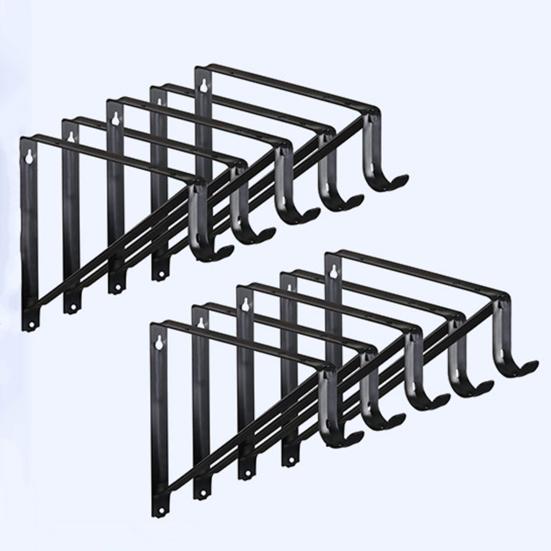 Настенный кронштейн для штанги для шкафа Нержавеющий Коррозионностойкий Устойчивый к нагрузкам Простая установка Шкаф для тяжелых условий эксплуатации