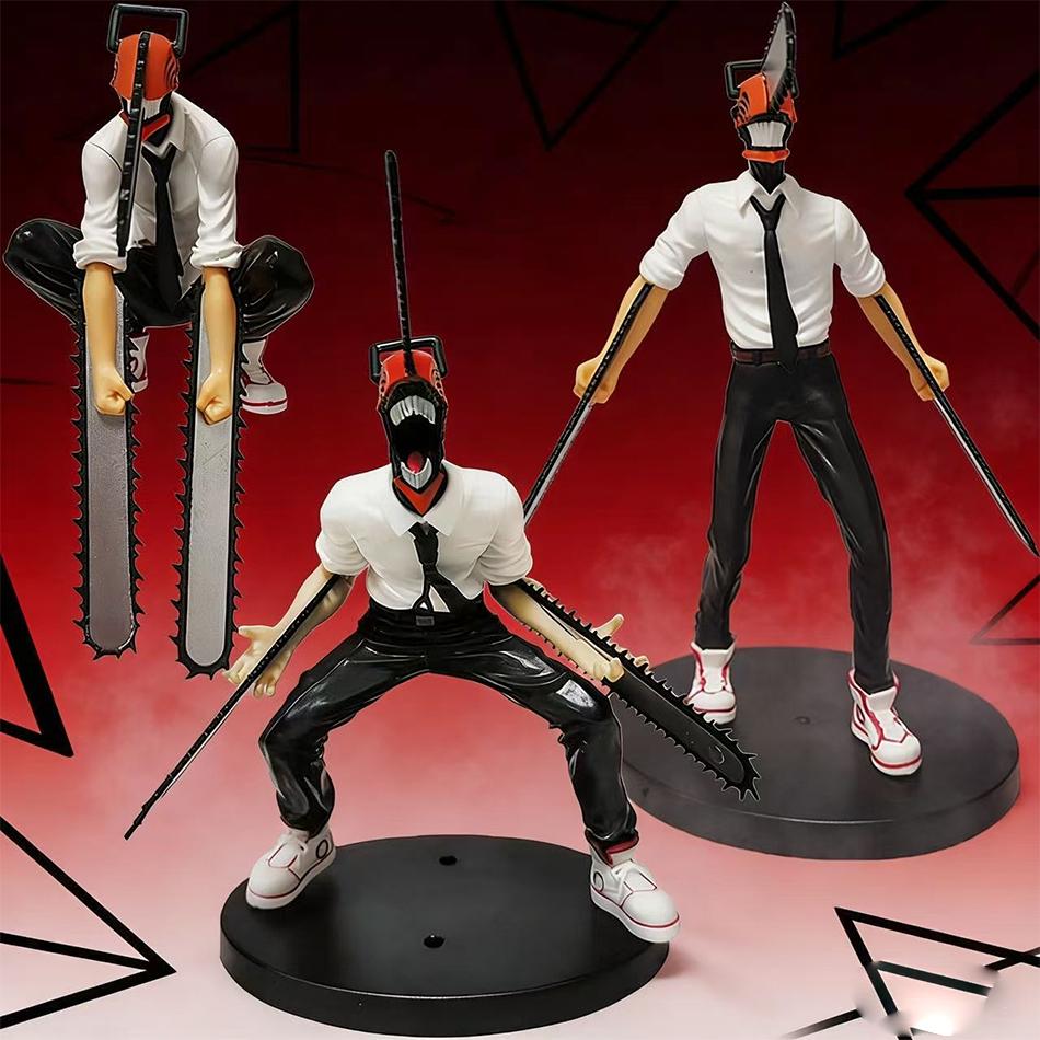 Новая фигурка Chainsaw Man аниме Пауэр Денджи фигурка действия ПВХ Chainsaw Man Пауэр статуэтка ПВХ модель для коллекции взрослых кукла игрушка
