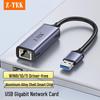 Адаптер Z-TEK Type-C USB 3.0 Gigabit Ethernet