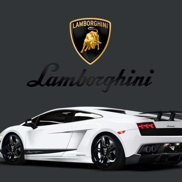 Styling Car Emblems Car 3D Creative Stickers Waterproof Dirt-proof Sticker For Lamborghini Urus Huracan Aventador Accessories