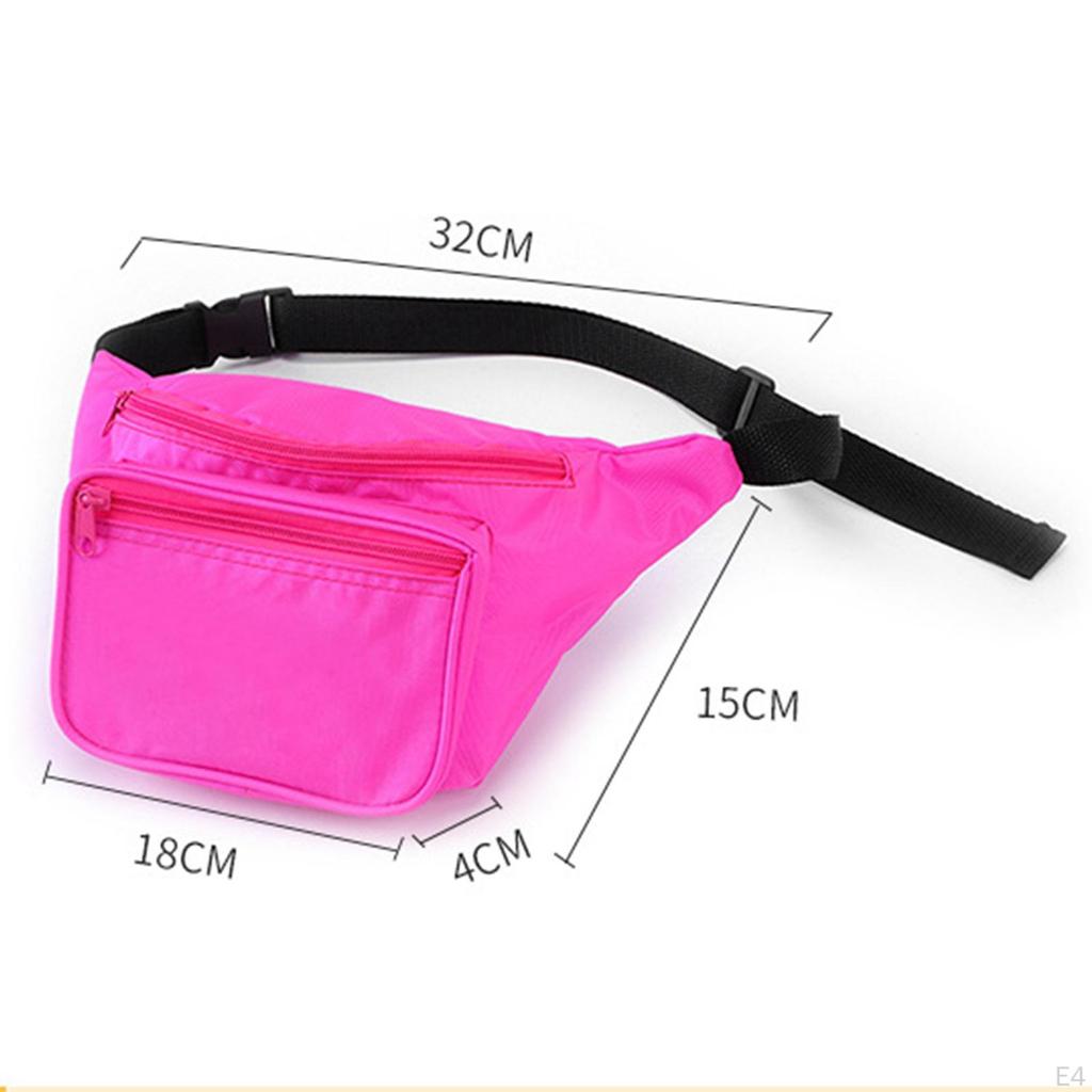 Поясная сумка Регулируемый ремень Кошелек Повседневная водонепроницаемая сумка Через плечо Сумки На талии Для кемпинга