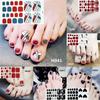 Stickers Nail Art for Nails Toe Toe Nail Stickers Toe Nail Wraps Fake Nails Stickers Nail Strips