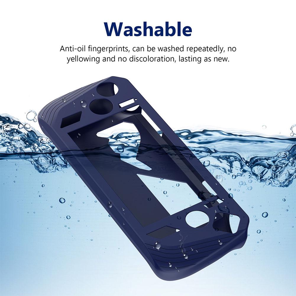 Для ASUS ROG Ally X силиконовый игровой чехол для портативных игровых приставок мягкий нескользящий защитный чехол для игровой консоли эргономичный пылезащитный