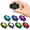 Motorcycle Lights Drone Strobe Light USB LED Anti-Collision Bike Aircraft Night Flying Flashing Warning Signal Light Car Accesso