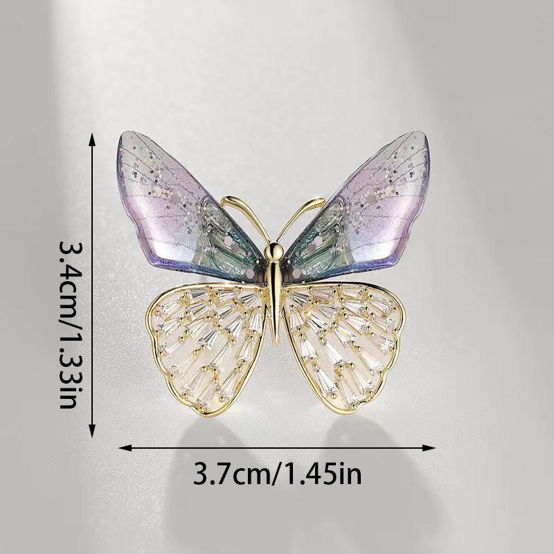 Брошь-бабочка-стрекоза-пчела, насекомое, эмаль, жемчуг, кристалл и стразы, корсажные броши