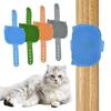 Cat Self Groomer for Table Leg Adjustable Corner Cat Face Itch Scratching Brush Silicone Self Massage Comb for Indoor Long And Short Haired Cats