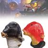 Eye-catching Goldfish Head Mask Vibrant Latex Material Perfect For Diy Projects And Festive Occasions