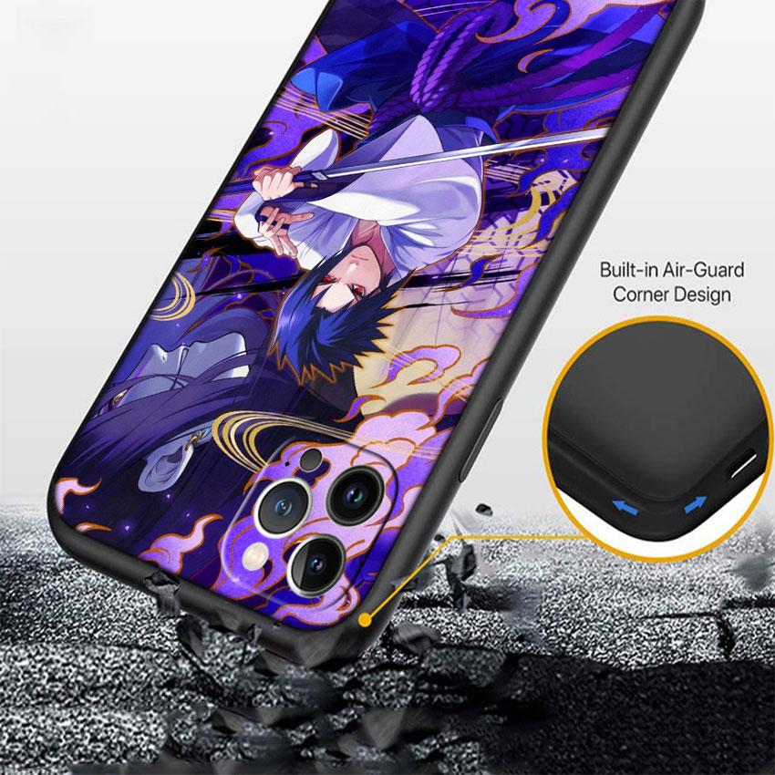 PP45 NARUTO Мягкий чехол для телефона iPhone SE X XS XR 11 16E 17 Pro Max Air 8 7 6 6s Plus