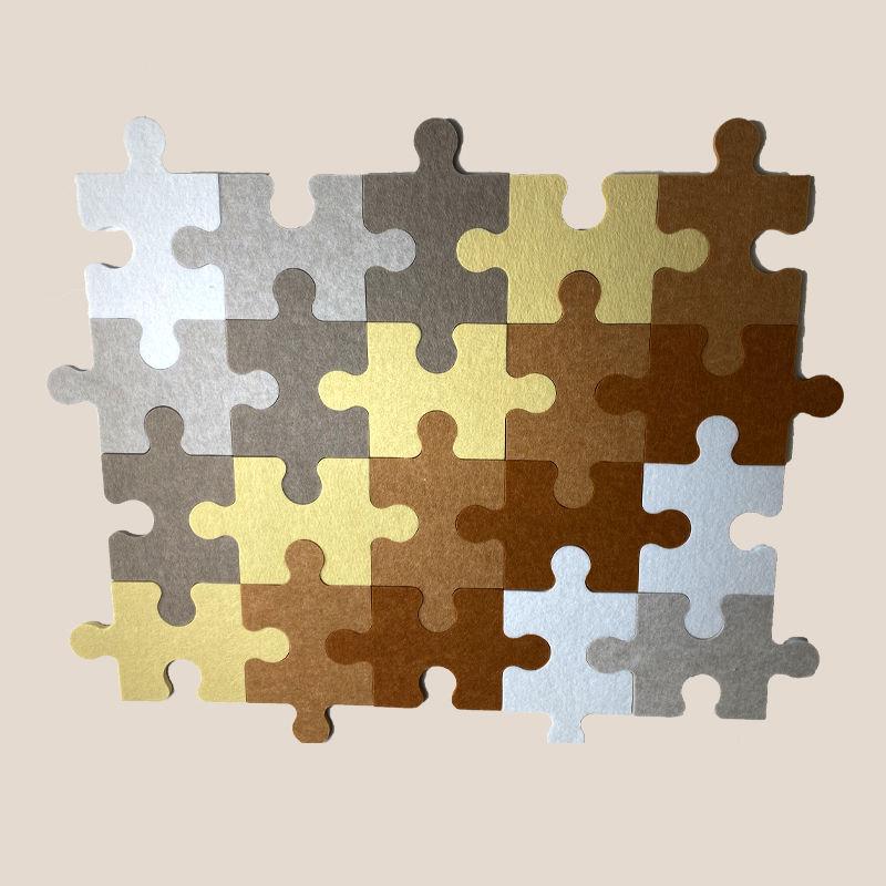 Толстая войлочная настенная панель-наклейка Универсальная головоломка Фото Сообщение Заметка Доска для демонстрации Декор для дома Самоклеящаяся Складная тканевая рамка