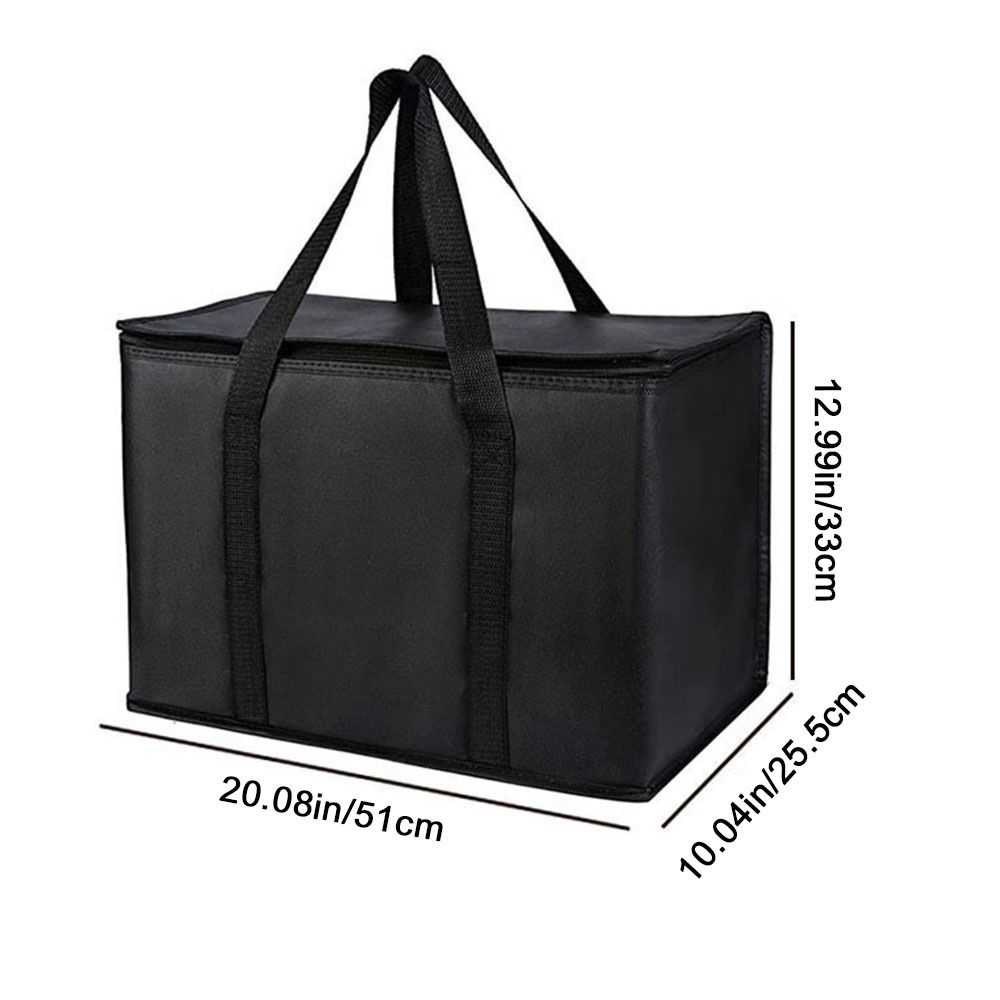 Extra Large Insulated Grocery Bags Waterproof Insulated Cooler Cool Bag Food Delivery Bag  Picnic