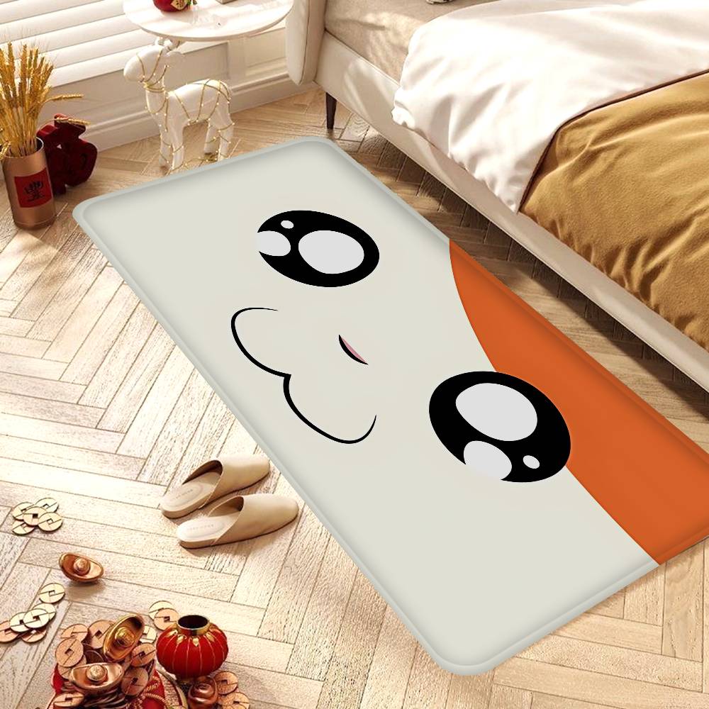 Cartoon Cute Hamtaro Hallway Carpet Washable Non-Slip Living Room Sofa Chairs Area Mat Kitchen Doormat Area Rug