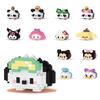 Мини строительные блоки Disney Sanrio, фигурки аниме, бриллиантовые кубики, Микки Маус, Минни Маус, Дональд Дак, Хелло Китти, DIY игрушки, подарки на фестиваль