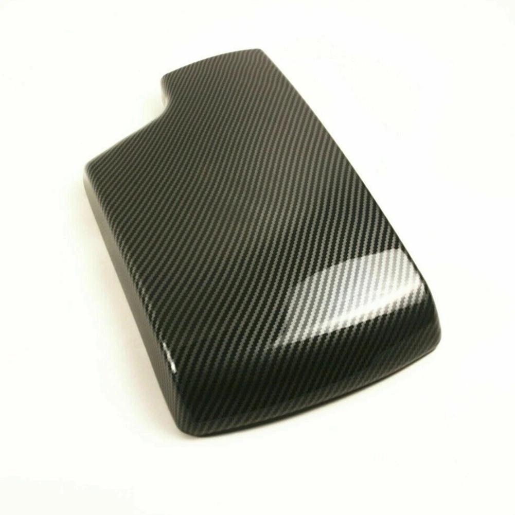 Крышка подлокотника из углеродного волокна, накладка на центральную консоль для автомобиля BMW 3 серии E90 E91 E92 E93