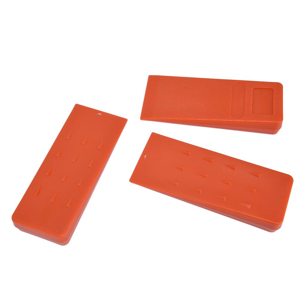 3 шт. 8-дюймовые клинья для валки деревьев с шипами, пластиковые безопасные инструменты для рубки деревьев бензопилами