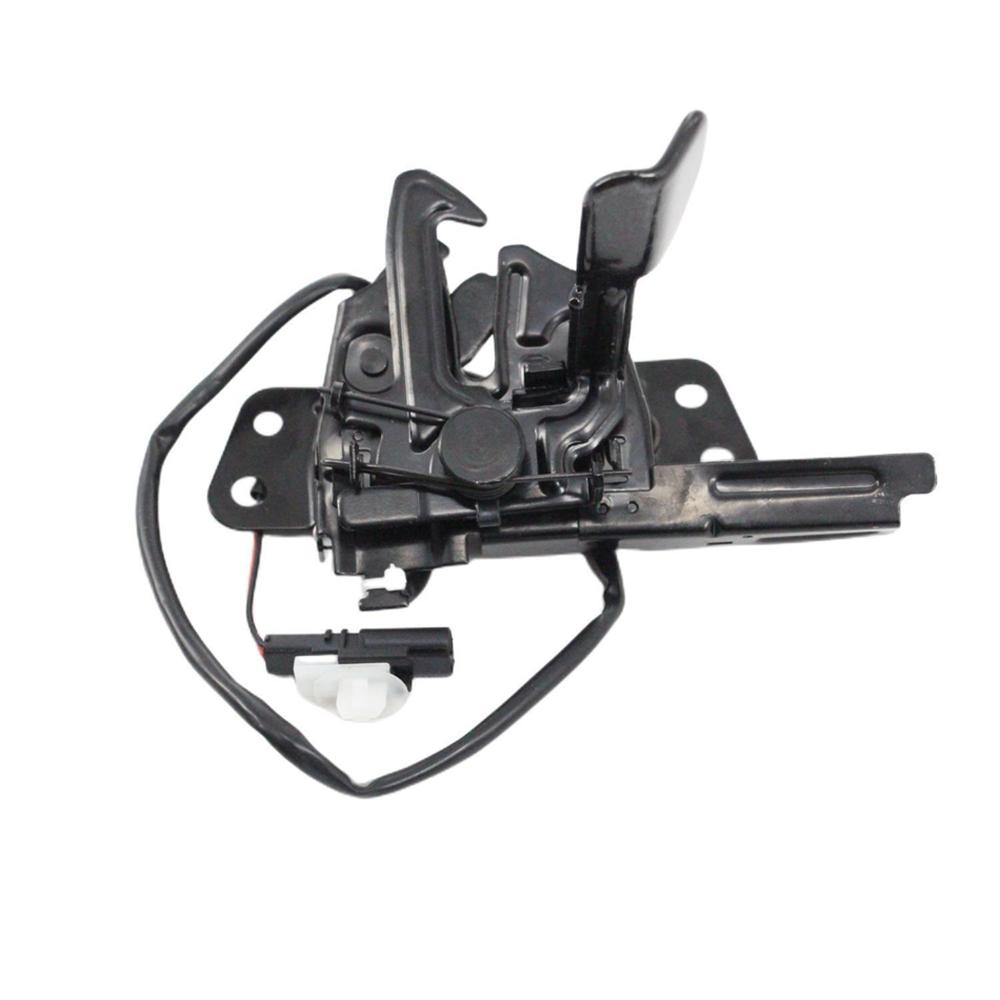 Hood Lock Latch Assembly 81130F2010 For Hyundai Elantra Sedan 2017 - 2018 Black
