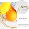 Nordic Creative Fruit Basket Stylish Snack Elegant Iron Design Personality Storage Fruit Basket for Home