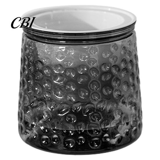 Indoor Green Plant Pots Self?Watering Planter Pot, Thick Transparent Flower Embossed Durable Holders Decorative for Hydroponic Houseplants